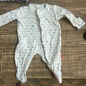 Baby boy magnetic me onsie 0-3 months